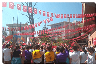 23 Nisan organizasyon balon süsleme