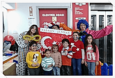 23 Nisan töreni 23 Nisan Dekorasyonu