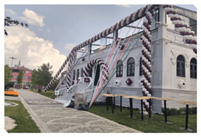 Açılış Organizasyonu Açılış Dekorasyonu Balon Dekorasyon