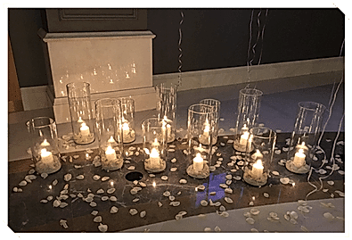 düğün organizasyonu masa çiçeği masa şamdan süsleme