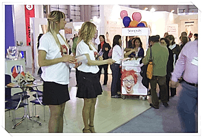 Fuar Organizasyonu stand aktivitesi gösteri ekipleri