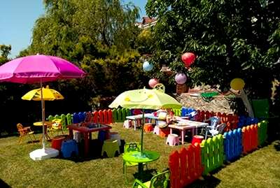 1 Yaş Doğum Günü çocuk oyun bahçesi