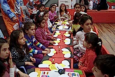 1 Yaş Doğum Günü kes katla yapıştır atölyesi