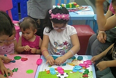 1 Yaş Doğum Günü oyun hamuru atölyesi