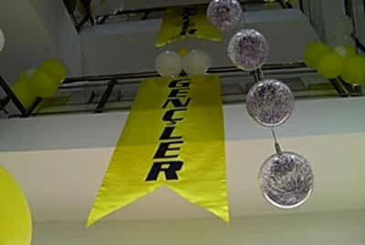 Açılış Bayrak Dekorasyonu