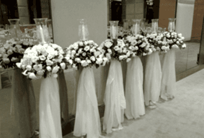 Davet organizasyon Mum Dekorasyon