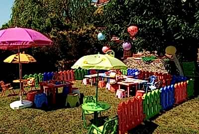 Doğum günü çocuk oyun bahçesi