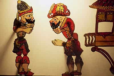 Doğum günü Baskılı karagöz Hacivat