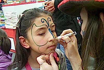 Doğum günü yüz boyama