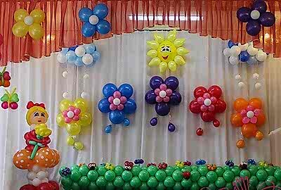 Mezuniyet Töreni Balon Dekorasyon