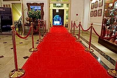 Nişan Organizasyonu Kırmızı Halı