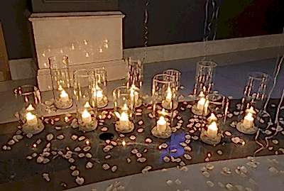 Bayi Toplantıları Mum Dekorasyon Şamdan Dekorasyon