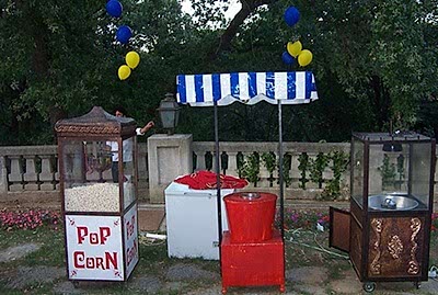 Şirket Yemeği Sokak satıcıları Pop Corn Pamuk Helva