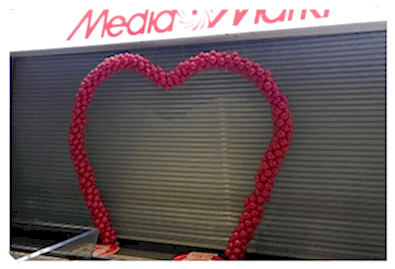 Sevgililer Günü Konsept Masa Süslemesi